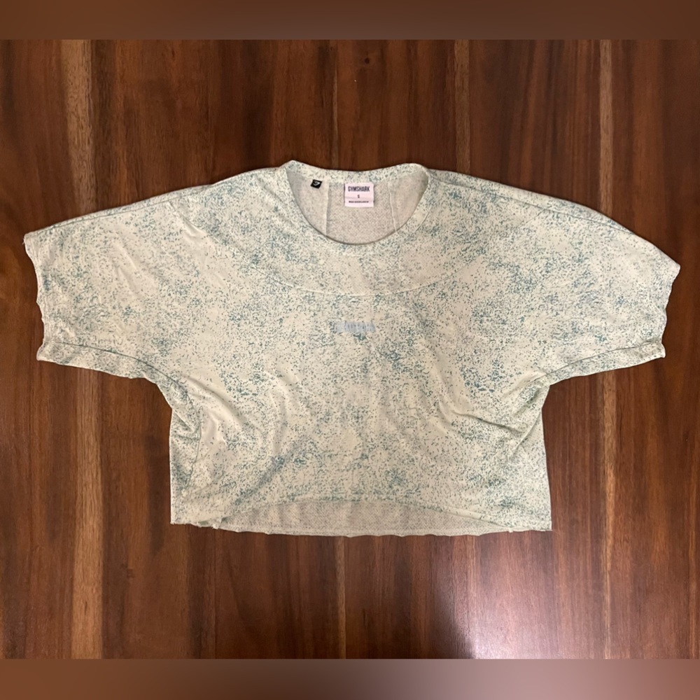 ✨ Gymshark Cropped Workout Top - Mint